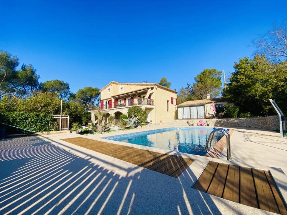 Les Gites du Mas des Cigales Nîmes Extérieur photo
